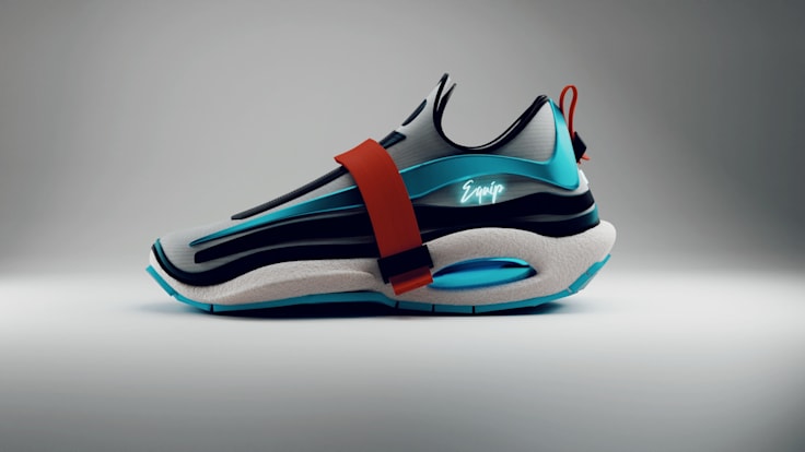 Equip Shoe Model — 3D Product