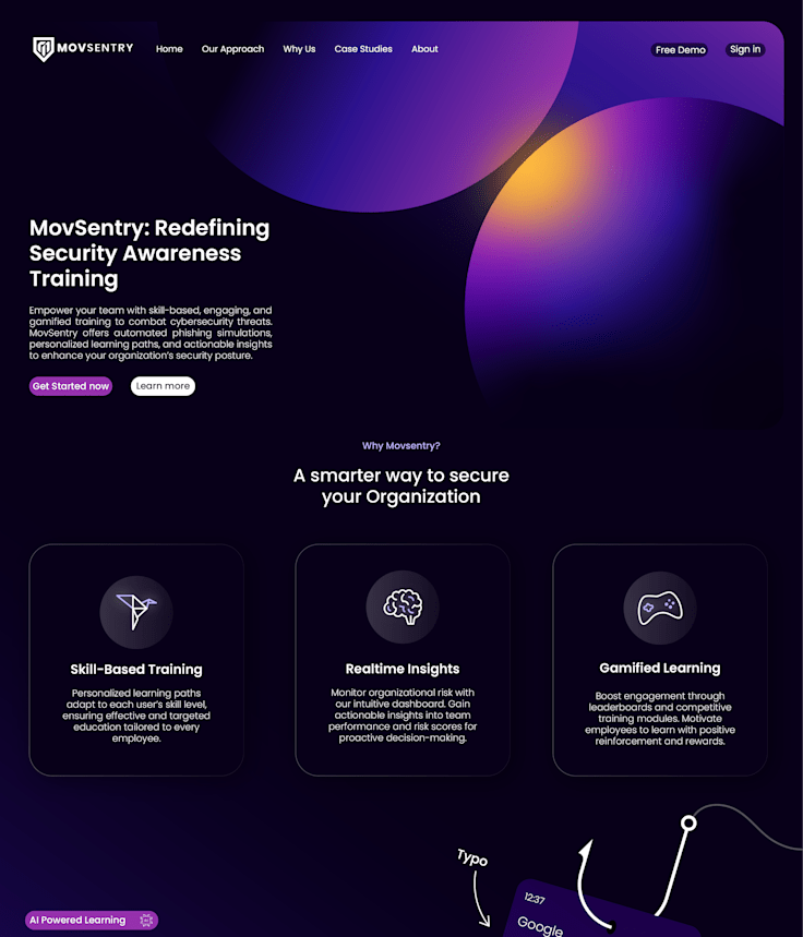 MoveSentry — Start Site Design